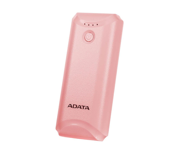 ADATA Power Bank P5000 (5000 mAh, różowy) - 546274 - zdjęcie 3